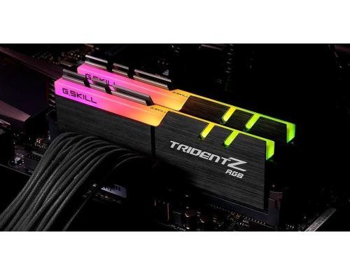 Память для настольных компьютеров G.Skill 32GB (2x16GB) DDR4 3600MHz Trident Z RGB (F4-3600C18D-32GTZR) фото №4