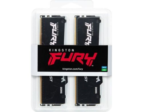 Память для настольных компьютеров Kingston FURY 64GB (2x32GB) DDR5 5600MHz Beast RGB (KF556C40BBAK2-64) фото №6