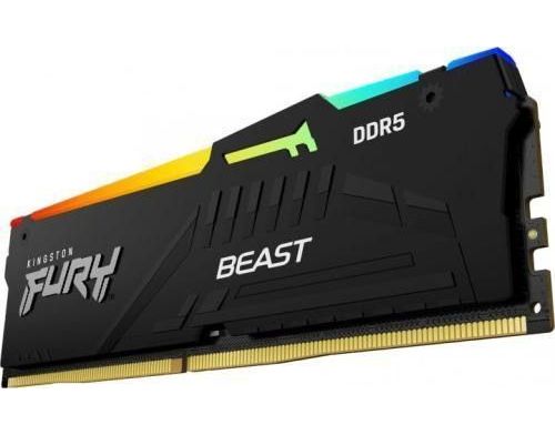 Память для настольных компьютеров Kingston FURY 8 GB DDR5 5200 MHz Beast RGB (KF552C40BBA-8) фото №2