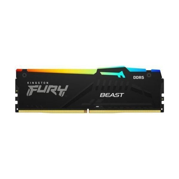 Память для настольных компьютеров Kingston FURY 8 GB DDR5 5200 MHz Beast RGB (KF552C40BBA-8) фото №3