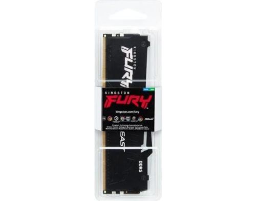 Память для настольных компьютеров Kingston FURY 8 GB DDR5 5200 MHz Beast RGB (KF552C40BBA-8) фото №5