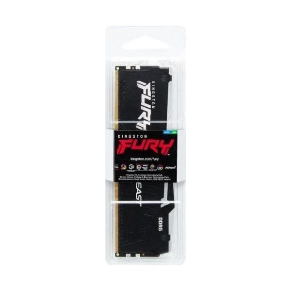 Память для настольных компьютеров Kingston FURY 8 GB DDR5 5200 MHz Beast RGB (KF552C40BBA-8) фото №5