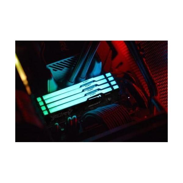 Память для настольных компьютеров Kingston FURY 8 GB DDR5 5200 MHz Beast RGB (KF552C40BBA-8) фото №6