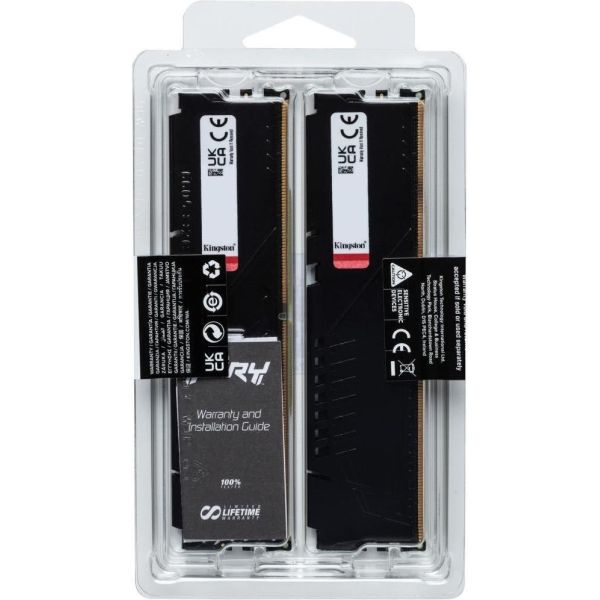 Память для настольных компьютеров Kingston FURY 16GB (2x8GB) DDR5 6000MHz Beast EXPO (KF560C30BBEK2-16) фото №5
