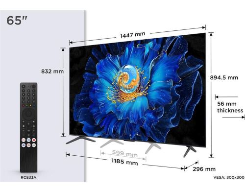 Телевизор TCL 65C6K фото №6