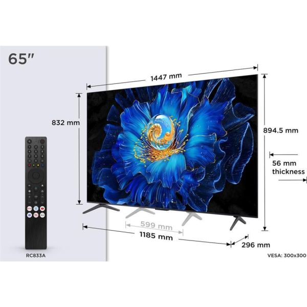 Телевизор TCL 65C6K фото №6