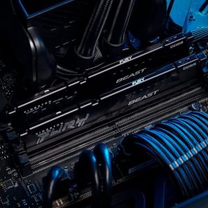 Память для настольных компьютеров Kingston FURY 32GB (2x16GB) DDR5 6000MHz Beast Black (KF560C36BBE2K2-32)