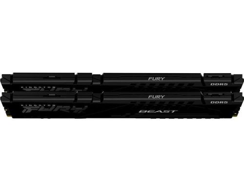Память для настольных компьютеров Kingston FURY 32GB (2x16GB) DDR5 6000MHz Beast Black (KF560C36BBE2K2-32) фото №7