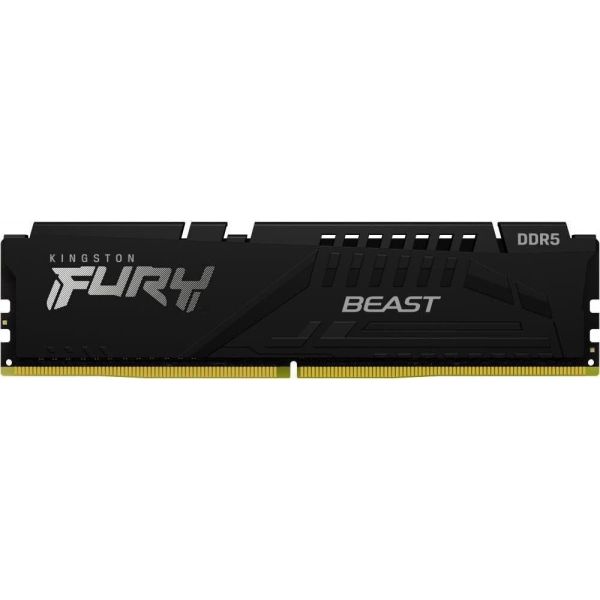 Память для настольных компьютеров Kingston FURY 32GB (2x16GB) DDR5 6000MHz Beast Black (KF560C36BBE2K2-32) фото №9
