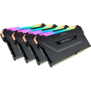 Память для настольных компьютеров Corsair 32 GB DDR4 3200 MHz RGB Pro K4 (CMW32GX4M4Z3200C16)