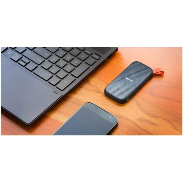 SSD накопитель SanDisk Portable SSD Updated Firmware 2 TB (SDSSDE30-2T00-G26) фото №6