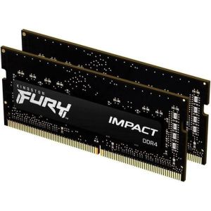 Память для ноутбуков Kingston FURY 32 GB (2x16 GB) SO-DIMM DDR4 3200 MHz Impact (KF432S20IBK2/32)