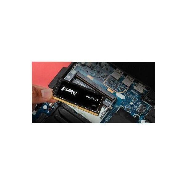 Память для ноутбуков Kingston FURY 32 GB (2x16 GB) SO-DIMM DDR4 3200 MHz Impact (KF432S20IBK2/32) фото №8
