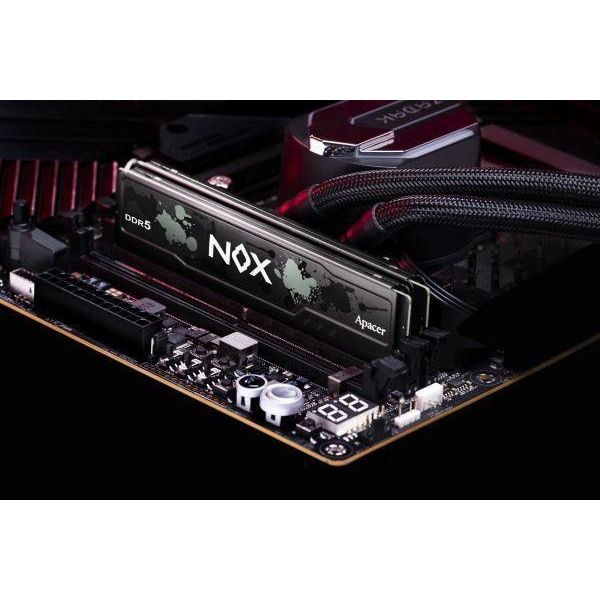 Память для настольных компьютеров Apacer 32GB (2x16GB) DDR5 5200MHz NOX (AH5U32G52C522MBAA-2) фото №8