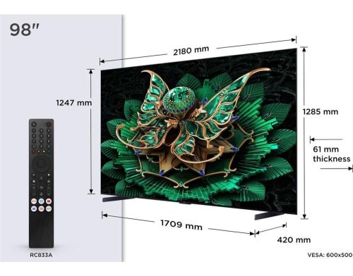 Телевизор TCL 98C7K фото №6