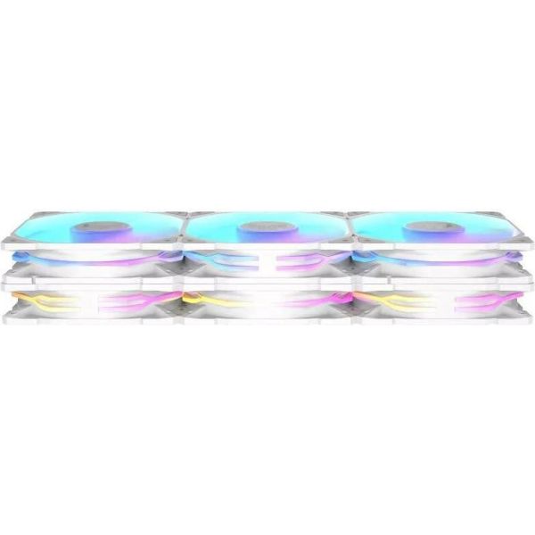 Вентилятор ASUS TUF Gaming TR120 ARGB Reverse White 3-Pack (90DA00D3-B09020) фото №6