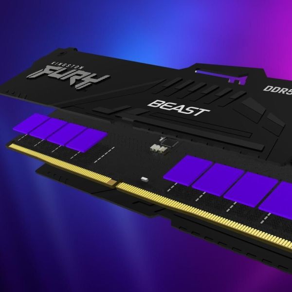 Память для настольных компьютеров Kingston FURY 64GB (2x32GB) DDR5 6400MHz Beast RGB EXPO (KF564C32BBEAK2-64) фото №8