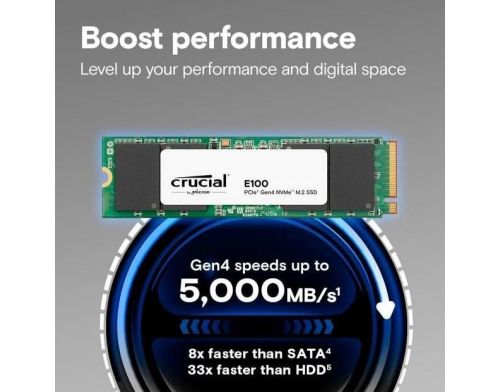 SSD накопитель Crucial E100 480 GB (CT480E100SSD8) фото №4