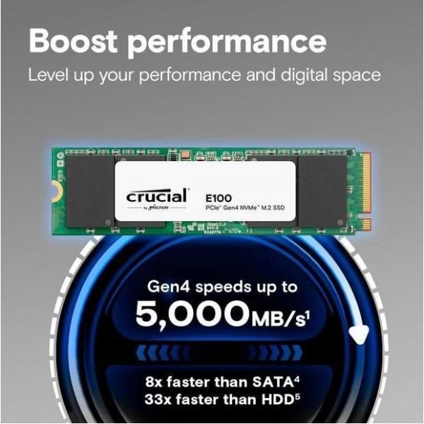 SSD накопитель Crucial E100 480 GB (CT480E100SSD8) фото №4