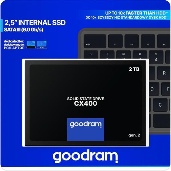 SSD накопитель GOODRAM CX400 gen.2 2 TB (SSDPR-CX400-02T-G2) фото №6
