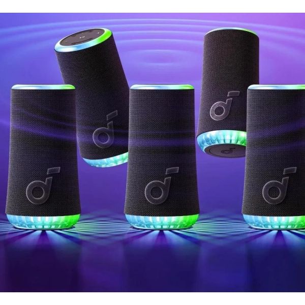 Потратительная колонка Anker SoundCore Glow Black (A3166G11) фото №5