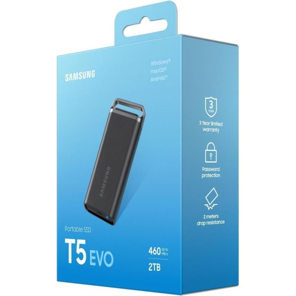 SSD накопитель Samsung T5 EVO 2TB (MU-PH2T0S) фото №9