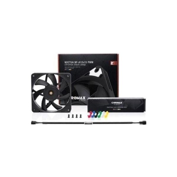 Вентилятор Noctua NF-A12x15 PWM (chromax.black.swap) фото №7