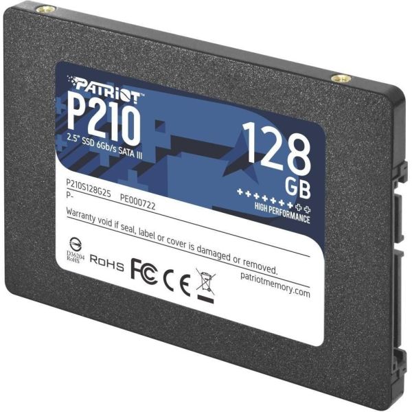 SSD накопитель PATRIOT P210 128 GB (P210S128G25) фото №3