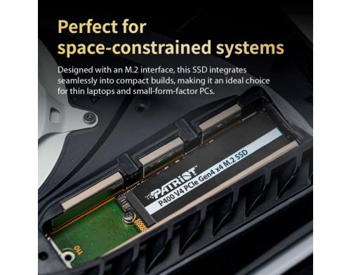 SSD накопитель PATRIOT P400 V4 1 TB (P400VP1TBM28H) фото №6
