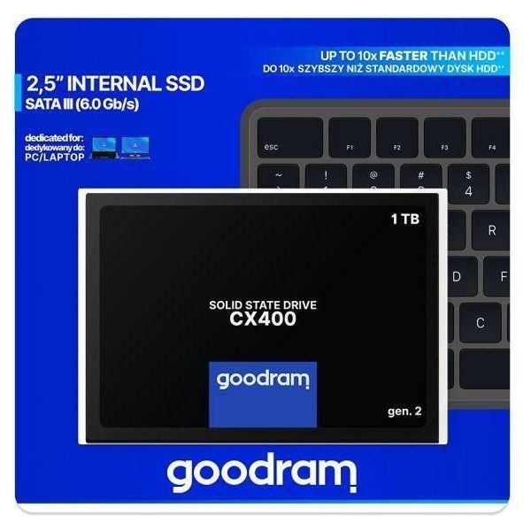 SSD накопитель GOODRAM CX400 Gen.2 1 TB (SSDPR-CX400-01T-G2) фото №7