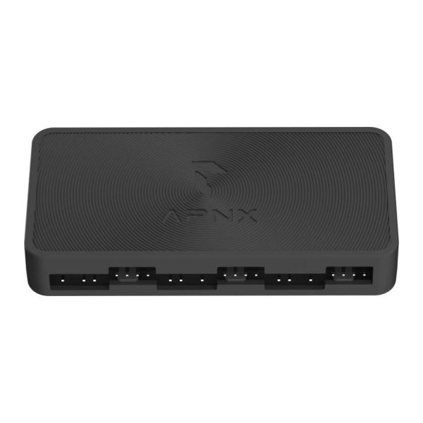 Вентилятор APNX FP1-120 ARGB Black 3-Pack (APF3-PF11257.11) фото №9