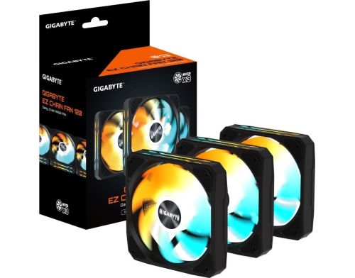 Вентилятор GIGABYTE EZ CHAIN ​​FAN 120 (GP-GBT EZFAN1203) фото №10