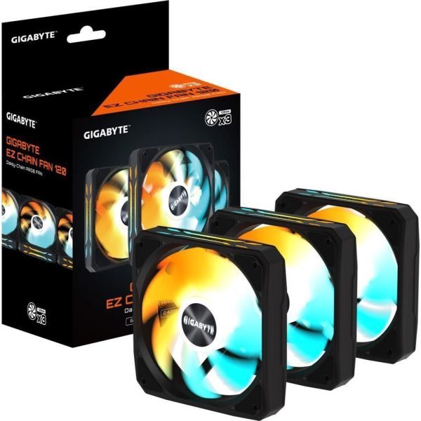 Вентилятор GIGABYTE EZ CHAIN ​​FAN 120 (GP-GBT EZFAN1203) фото №10