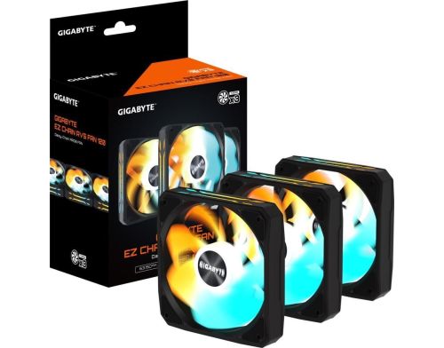 Вентилятор GIGABYTE EZ CHAIN ​​RVS FAN 120 (GP-GBT EZRVSFAN1203) фото №9