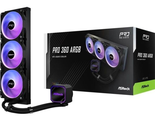 Водяное охлаждение ASRock Pro 360 ARGB фото №9