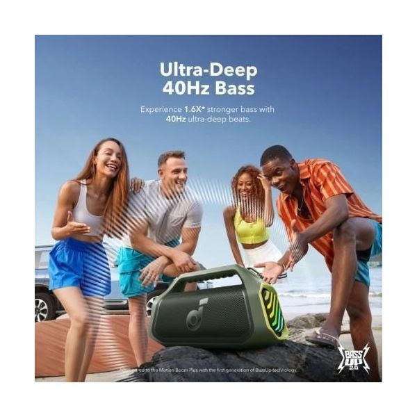 Портативная колонка Anker SoundCore Boom 2 Plus Green (A3134061) фото №2