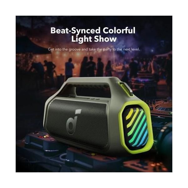 Портативная колонка Anker SoundCore Boom 2 Plus Green (A3134061) фото №4