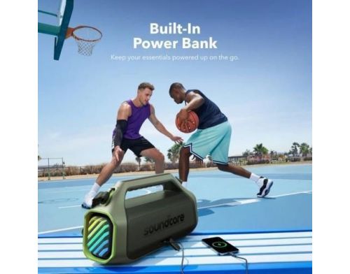 Портативная колонка Anker SoundCore Boom 2 Plus Green (A3134061) фото №7