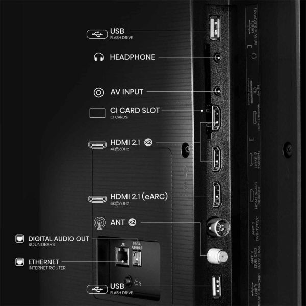 Телевізор Hisense 65E7Q фото №9