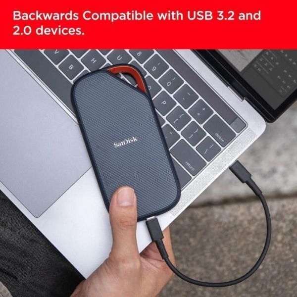 Внешний SSD накопитель SanDisk Extreme Pro Portable 4TB (SDSSDE82-4T00-G25) фото №7