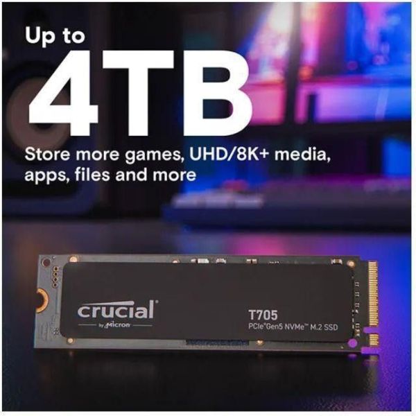 SSD накопитель Crucial T705 1 TB (CT1000T705SSD3) фото №3