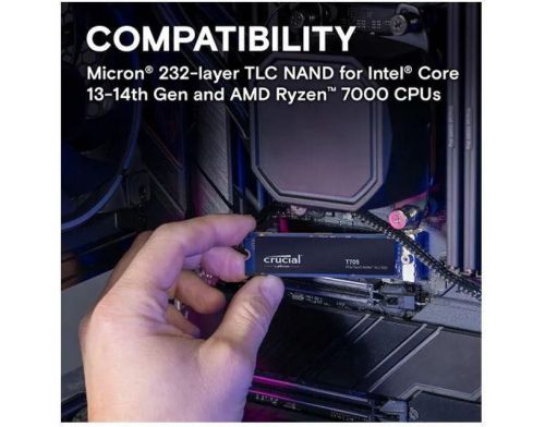 SSD накопитель Crucial T705 1 TB (CT1000T705SSD3) фото №5