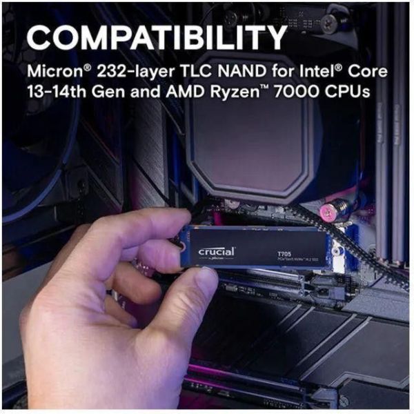SSD накопитель Crucial T705 1 TB (CT1000T705SSD3) фото №5