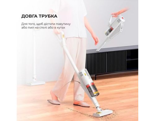 Пылесос 2в1 (вертикальный+ручной) Deerma Multipurpose Carrying Vacuum Cleaner DX888 фото №4
