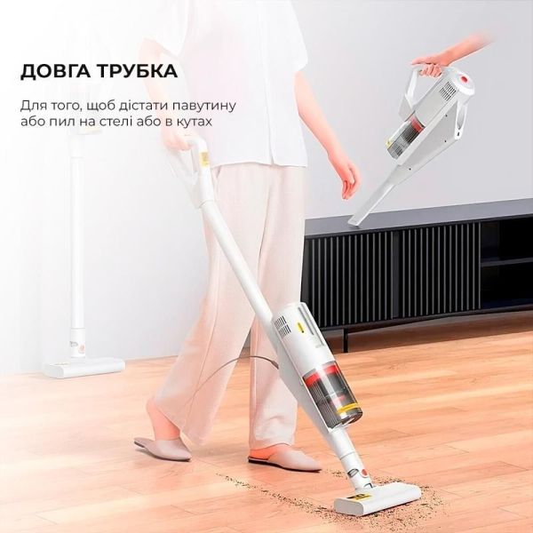 Пылесос 2в1 (вертикальный+ручной) Deerma Multipurpose Carrying Vacuum Cleaner DX888 фото №4