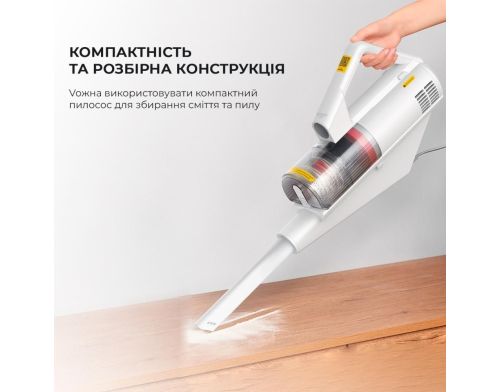 Пылесос 2в1 (вертикальный+ручной) Deerma Multipurpose Carrying Vacuum Cleaner DX888 фото №8