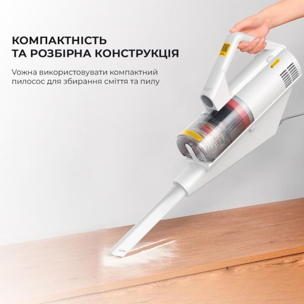 Пылесос 2в1 (вертикальный+ручной) Deerma Multipurpose Carrying Vacuum Cleaner DX888 фото №8