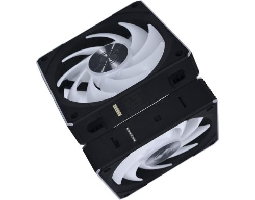 Вентилятор Lian Li Uni Fan CL Wireless 120 Black 3-Pack (G99.12CL1W3B.00) фото №6