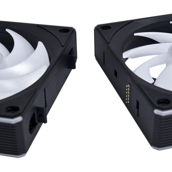 Вентилятор Lian Li Uni Fan CL Wireless 120 Black 3-Pack (G99.12CL1W3B.00) фото №7
