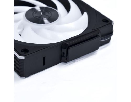 Вентилятор Lian Li Uni Fan CL Wireless 120 Black 3-Pack (G99.12CL1W3B.00) фото №9